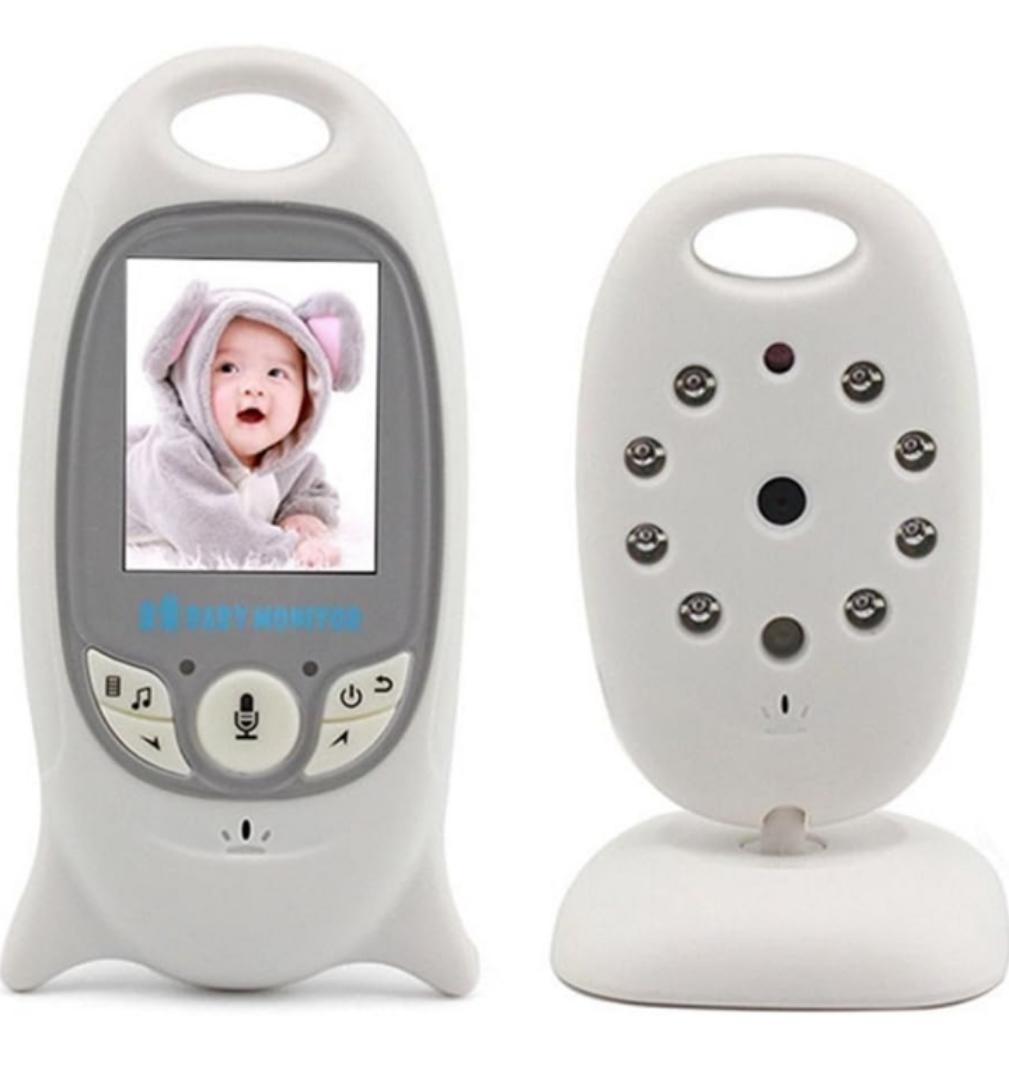 Video Baby Monitor with Night Version Camera Two Way Talk Temperature Monitoring 2.0 inch LED Monitor Color Display