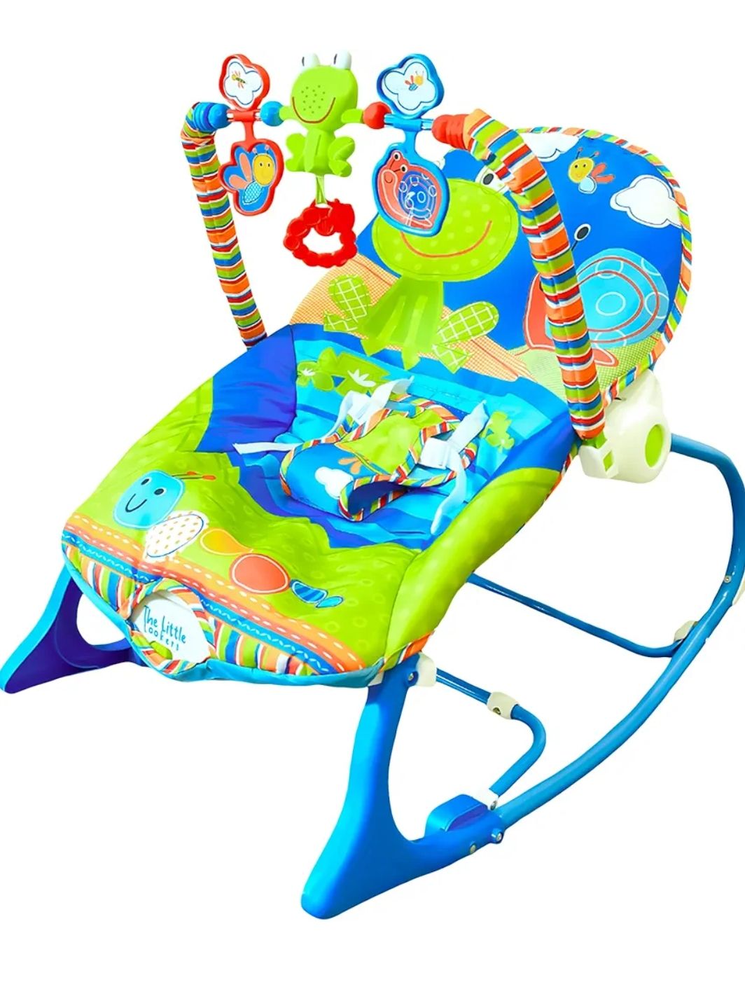 2 in 1 Infant to Toddler Baby Musical Rocker for Baby Boys/Girls/Toddlers/Infants