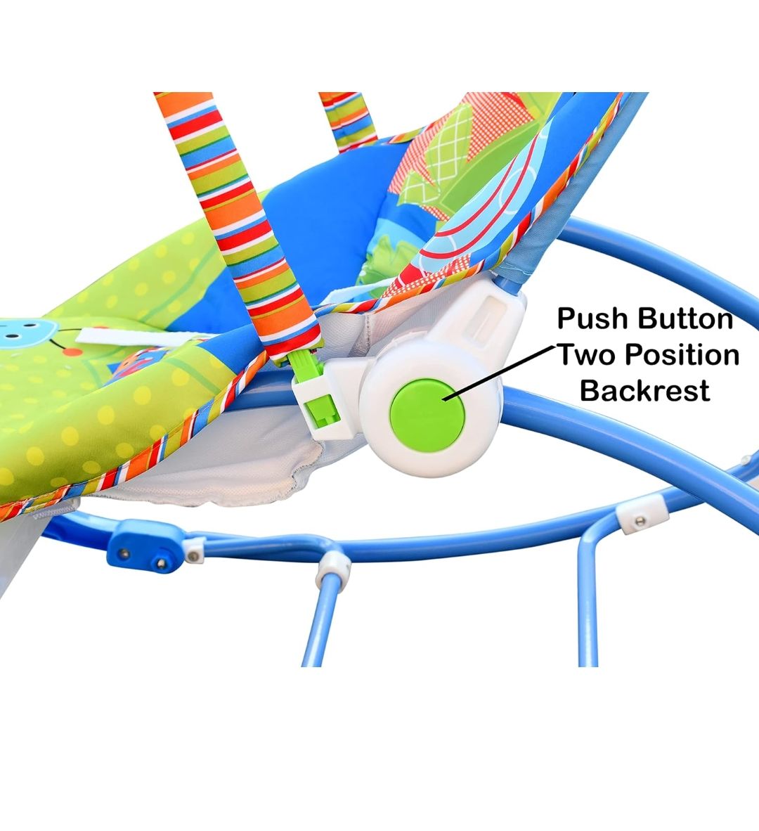 2 in 1 Infant to Toddler Baby Musical Rocker for Baby Boys/Girls/Toddlers/Infants