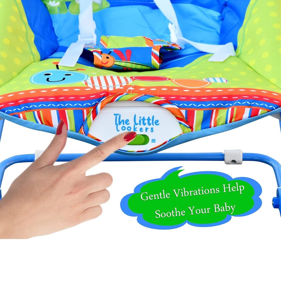 2 in 1 Infant to Toddler Baby Musical Rocker for Baby Boys/Girls/Toddlers/Infants