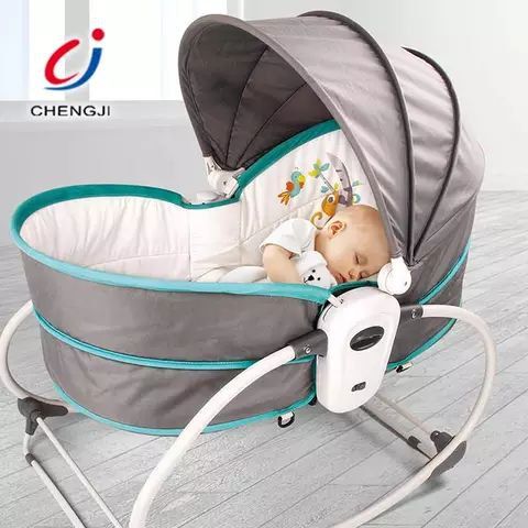 Mastela 5-in-1 Rocking Chair with Vibration Unit, Multifunction Bed