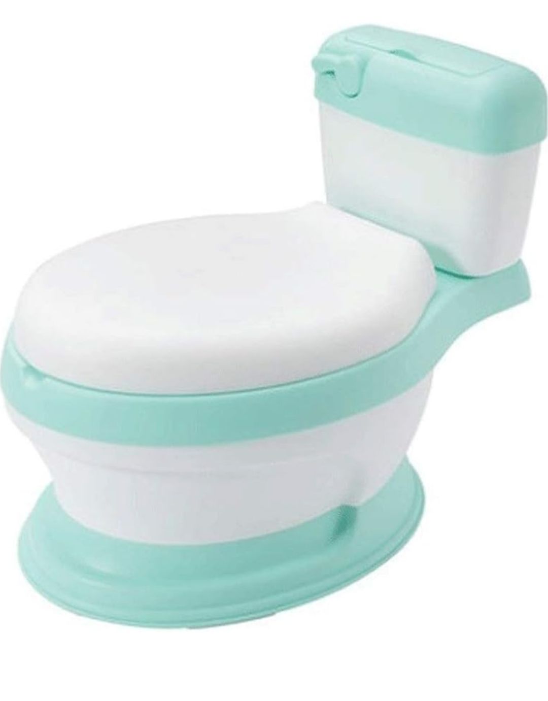 Potty Training Toilet, Car Toilet Portable Child Toilet Bowl Travel Car Portable Toilet Potty - Training Toilet for Toddler - with Flushing Sounds and Wipe Dispenser