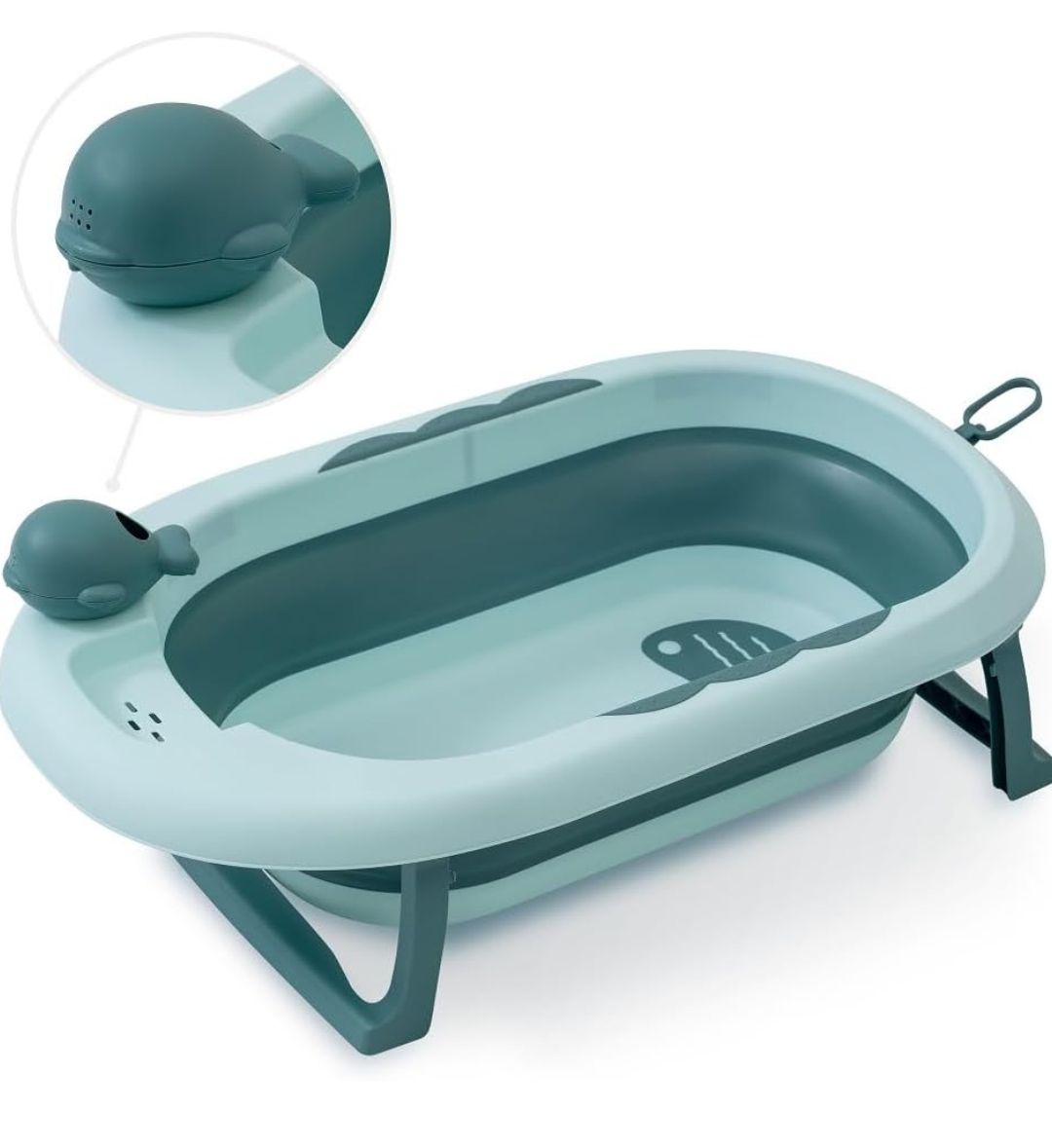 Foldable Baby Bathtub for Kids with Anti-Skid Base | Portable Bath Tub Baby Kids Mini Swimming Pool Bather for Babies | Baby Bath tub for Kids Boys & Girls 0-3 Years