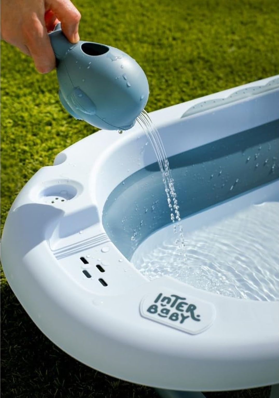 Foldable Baby Bathtub for Kids with Anti-Skid Base | Portable Bath Tub Baby Kids Mini Swimming Pool Bather for Babies | Baby Bath tub for Kids Boys & Girls 0-3 Years