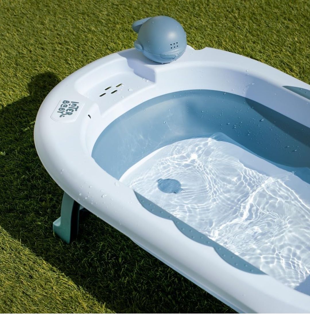 Foldable Baby Bathtub for Kids with Anti-Skid Base | Portable Bath Tub Baby Kids Mini Swimming Pool Bather for Babies | Baby Bath tub for Kids Boys & Girls 0-3 Years