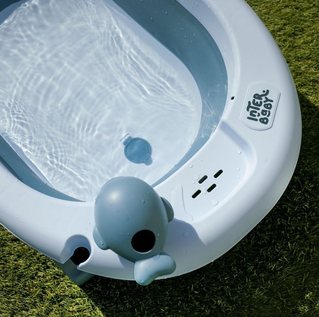Foldable Baby Bathtub for Kids with Anti-Skid Base | Portable Bath Tub Baby Kids Mini Swimming Pool Bather for Babies | Baby Bath tub for Kids Boys & Girls 0-3 Years