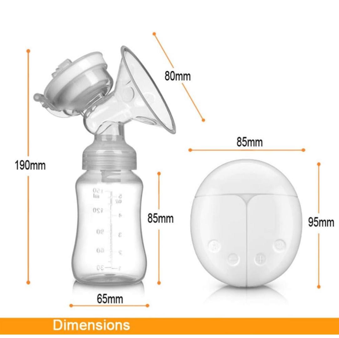 Double Electric Breast Pumps for Breastfeeding, Silent and Pain Free Electric Breast Feeding Pumps with 2 Modes&4 Levels of Suction