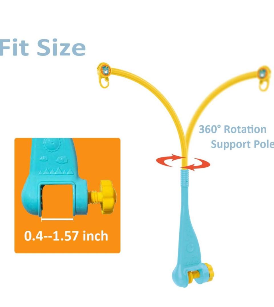 Baby Crib Mobile with Projrctor and Relaxing Music, Hanging Rotating Animals Rattles Nursery Gift Toy for Newborn 0-24 Months Boys and Girls Sleep