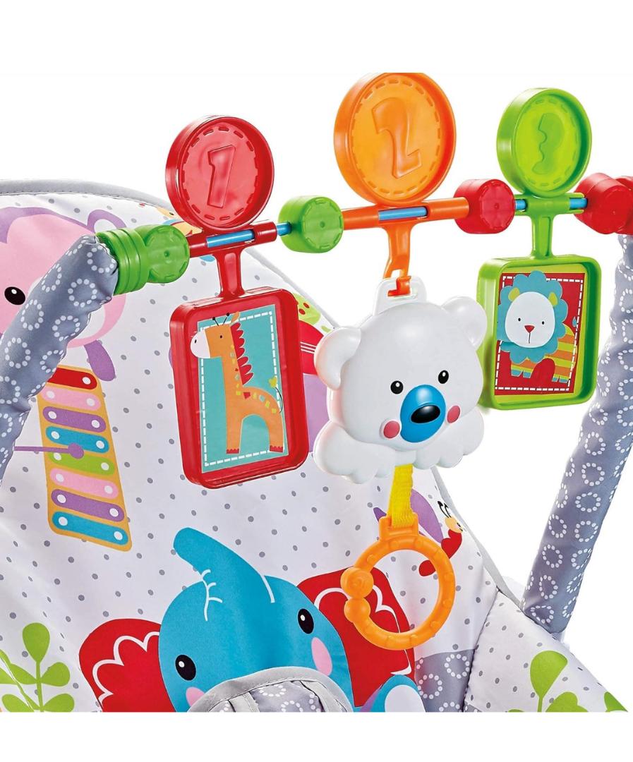 Baby Rocking Chair Baby Multi-Function Music Vibration Rocking Bed Lightweight Foldable Children Rocking Rocking Chair To Coax Baby Recliner