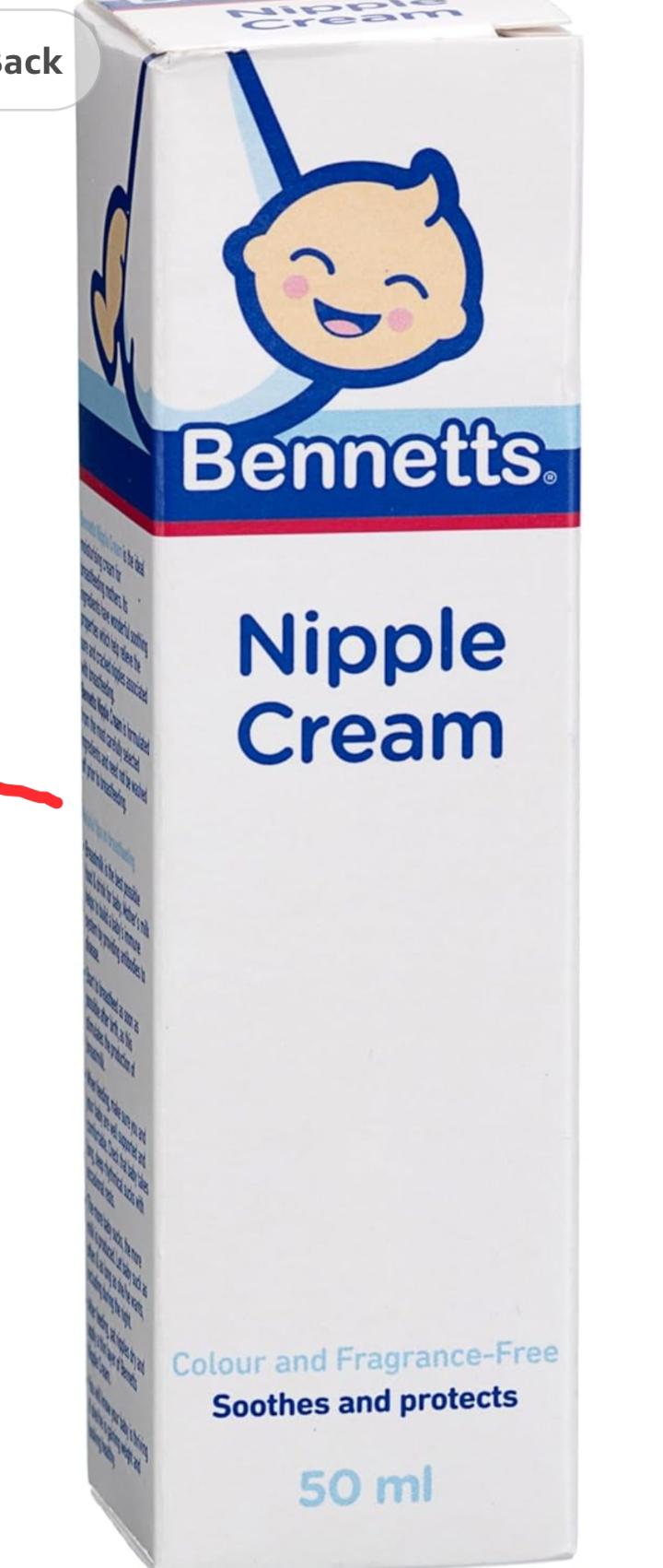 Bennetts Nipple Cream 50ml