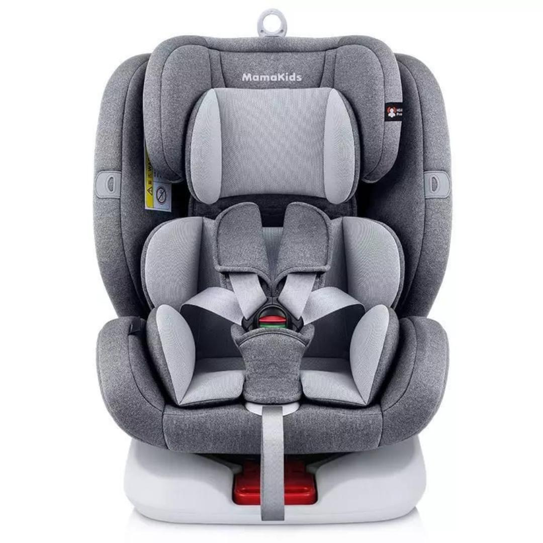 MamaKids 360° Car Seat for Babies & Toddlers – Rear & Forward Facing with ISOFIX, One-Hand Rotation, Adjustable Recline, 0–36Kgs