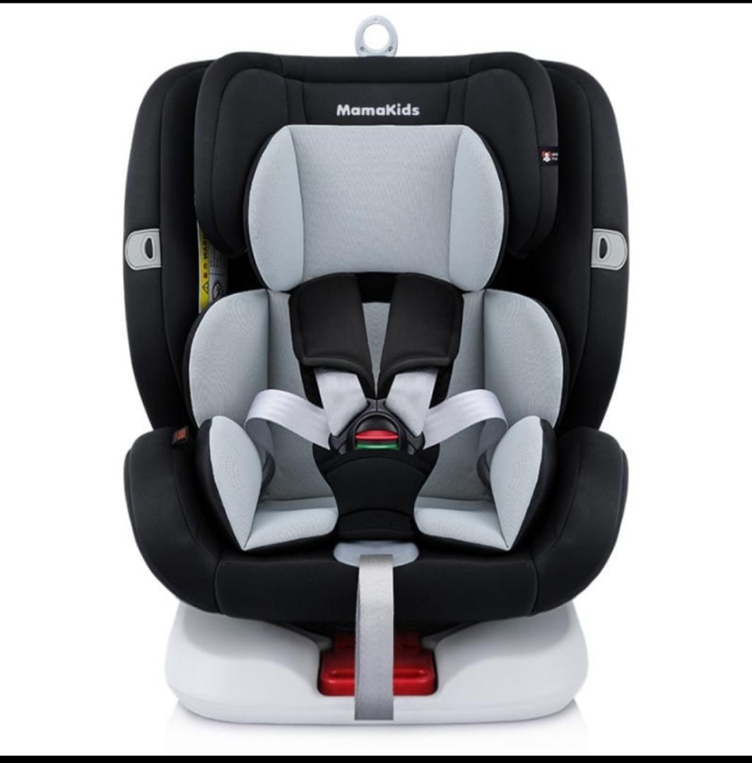 MamaKids 360° Car Seat for Babies & Toddlers – Rear & Forward Facing with ISOFIX, One-Hand Rotation, Adjustable Recline, 0–36Kgs