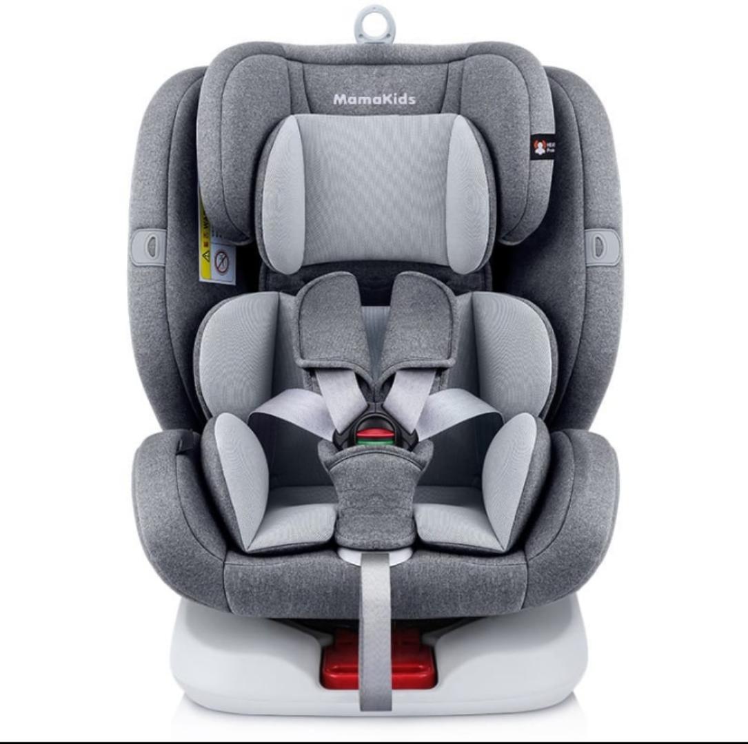 MamaKids 360° Car Seat for Babies & Toddlers – Rear & Forward Facing with ISOFIX, One-Hand Rotation, Adjustable Recline, 0–36Kgs