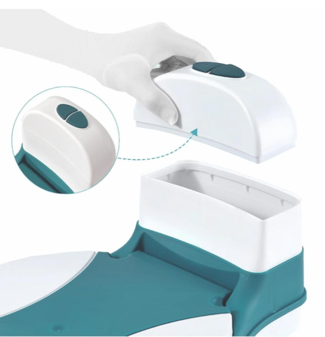 Potty Training Toilet Seat with Soft Cushion Pad and Toilet Paper Storage, Removable Urinal Pot, Portable and Comfortable for Boys and Girls