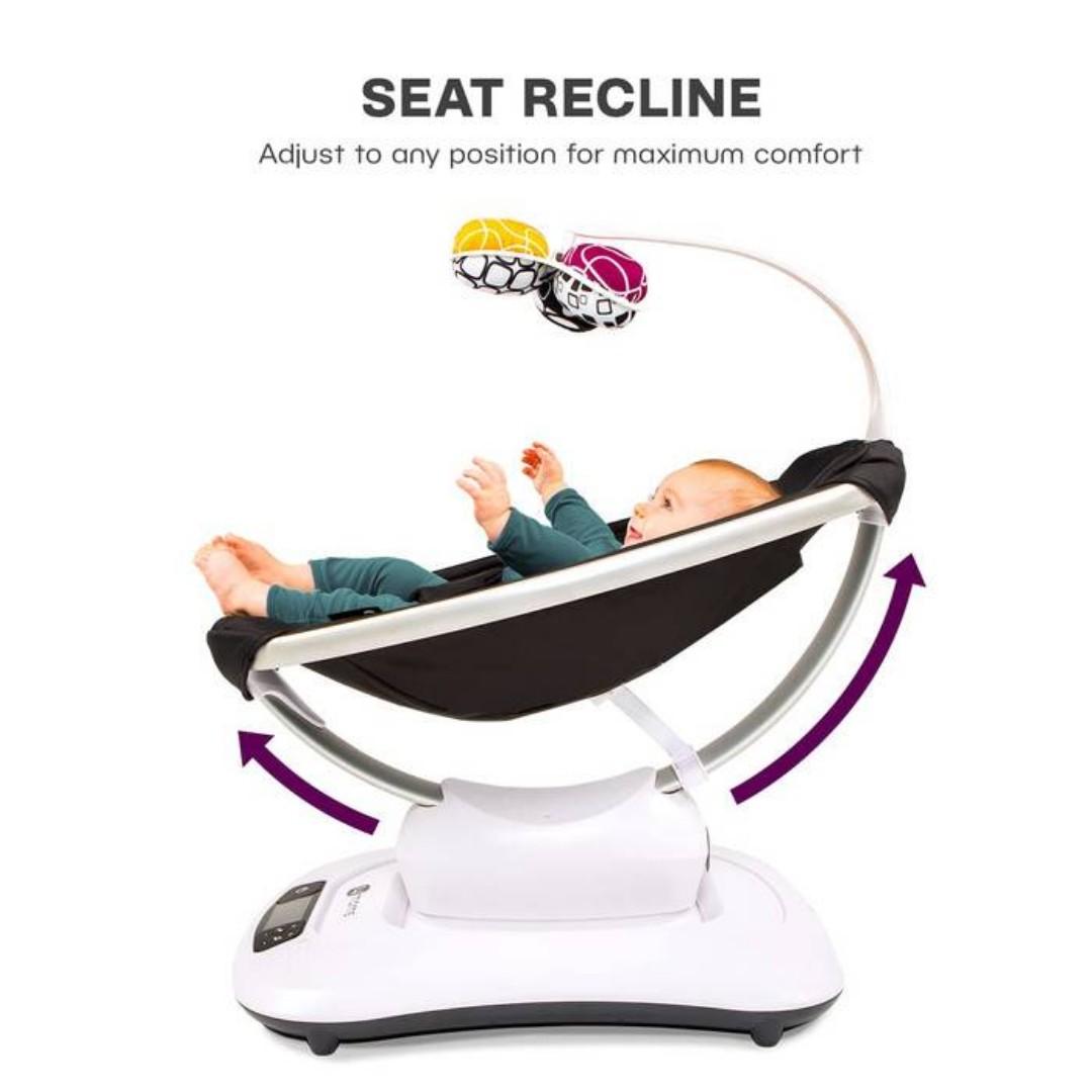 4moms MamaRoo Multi-Motion Baby Swing, Bluetooth Enabled with 5 Unique Motions