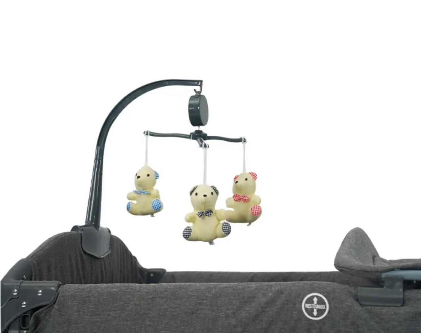 CoolBaby 8-in-1 Multifunctional Pure Cotton Cosleeper Playpen with Rocking, Wheels & Mosquito Net
GET A FREE MATTRESS