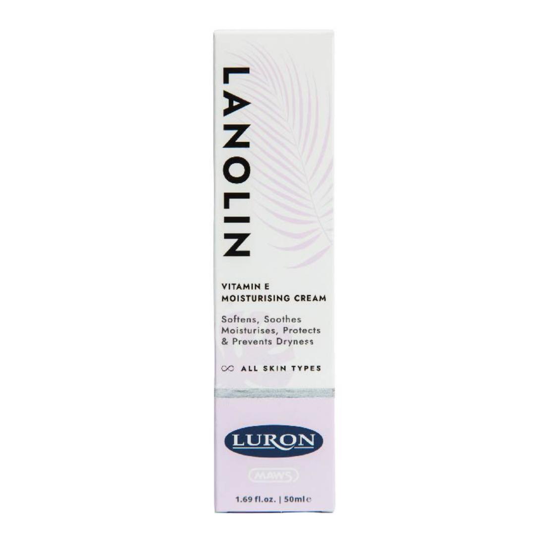 Lanolin cream face  moisturizer Luron. Day and Night cream moisturizer. Luron skin care products. keeps moisture in and prevents water loss