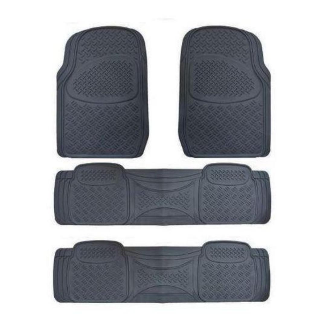 7-seater Conjoined Universal All-Weather Heavy Duty Rubber Car Floor Mats