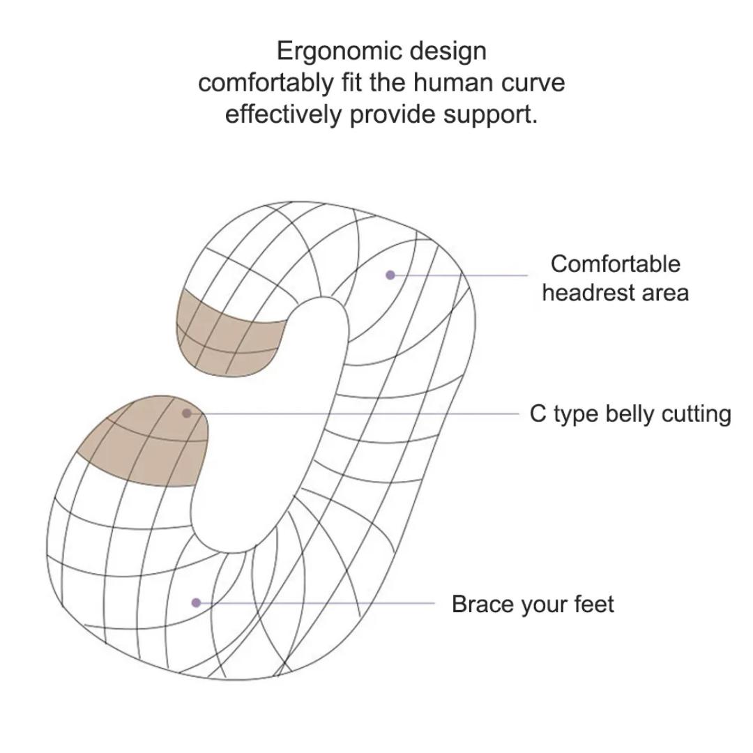 C Pregnancy Pillow (cotton)