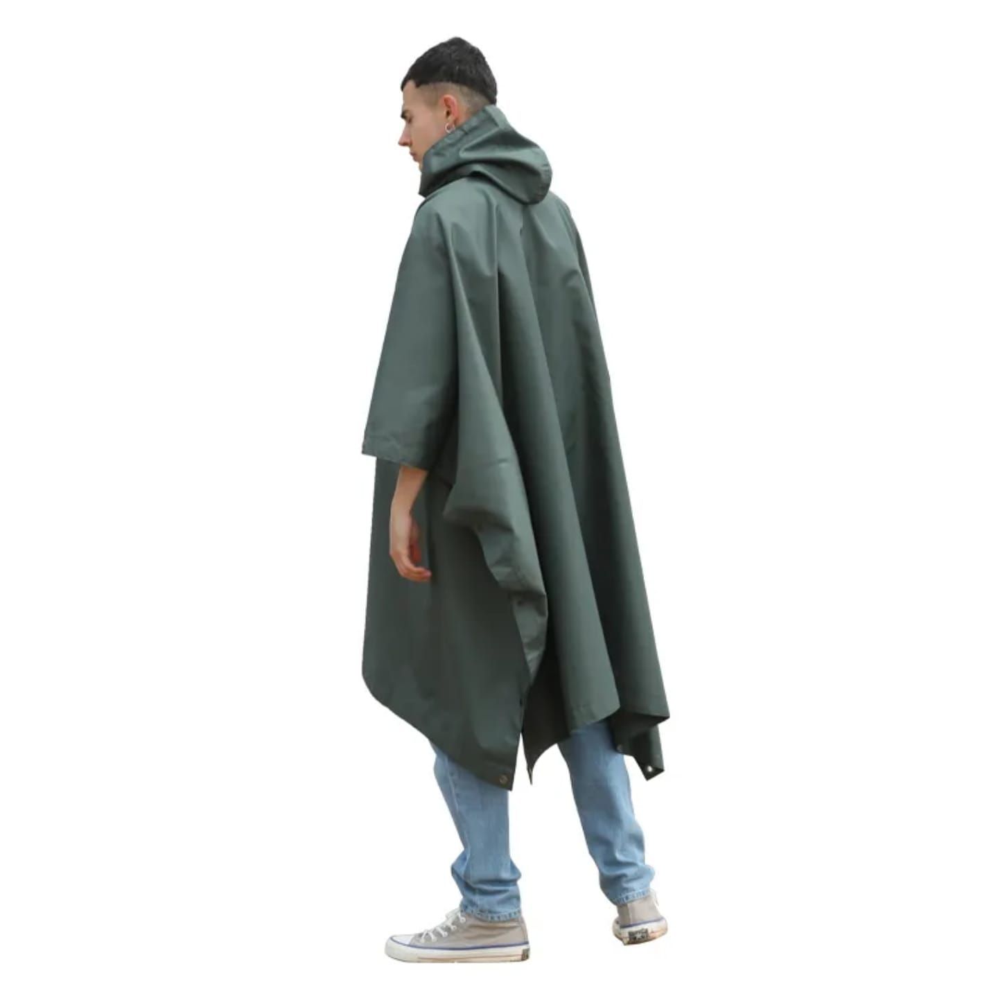 Rain Ponchos Raincoats for Adults Women, Reusable Rain Jacket Coats with Hood for Family Disney Park Travel 1 Pack