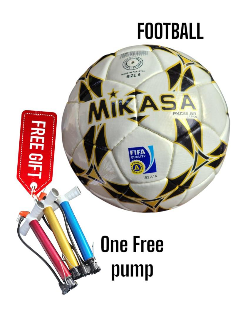 Mikasa Size 5 Original Football - FIFA Quality Soccer Ball + FREE Ball Pump