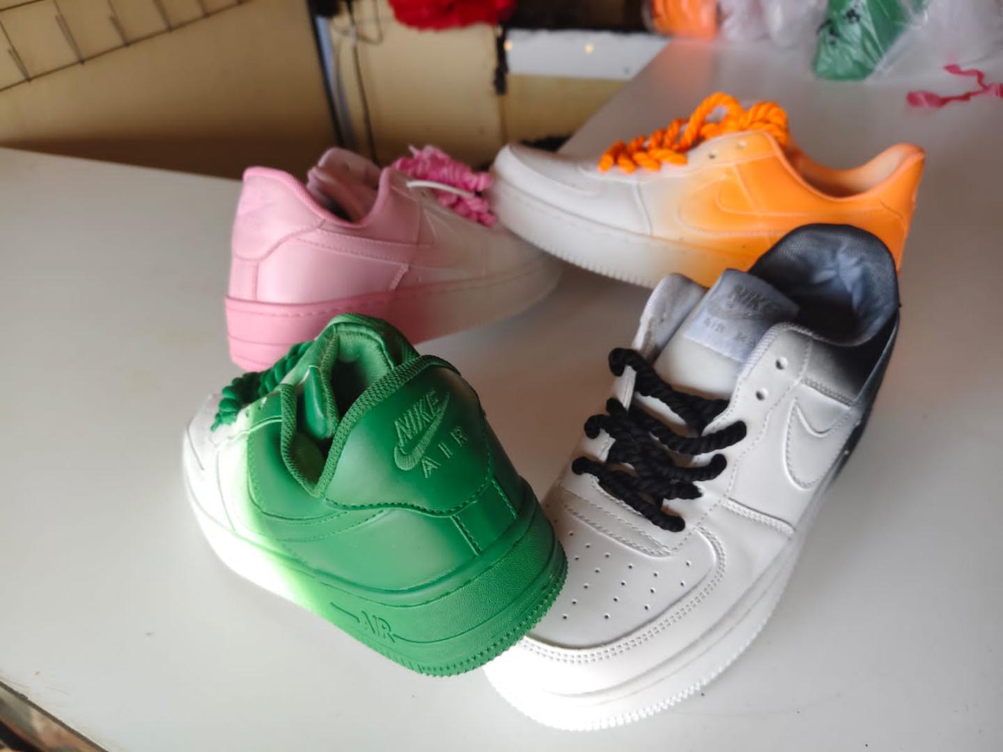 fashionable airforce 1 breathable sneaker shoes as pictured