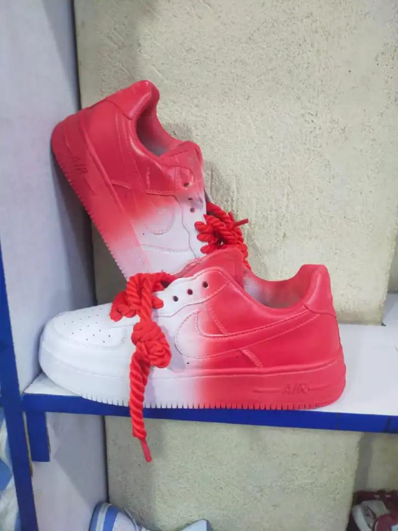 fashionable airforce 1 breathable sneaker shoes as pictured