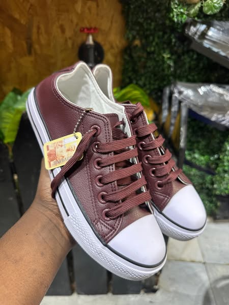 Dripsteps All Star Leather Converse Rubber Shoes