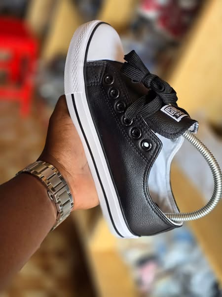Dripsteps All Star Leather Converse Rubber Shoes