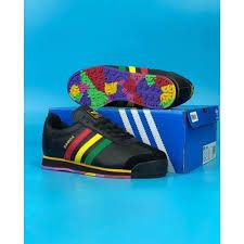 Dripsteps Adidas Samoa Rasta color - 🖤 Adidas Samba Rasta Edition – Classic Street Style 🌈