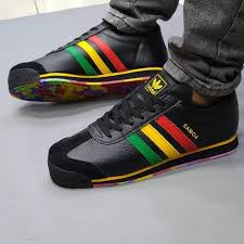 Dripsteps Adidas Samoa Rasta color - 🖤 Adidas Samba Rasta Edition – Classic Street Style 🌈