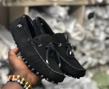 Dripsteps Men’s Leather Tod Loafers – Suede Comfort & Timeless Style | Formal & Casual Slip-On Shoes for Work, Events & Everyday Wear