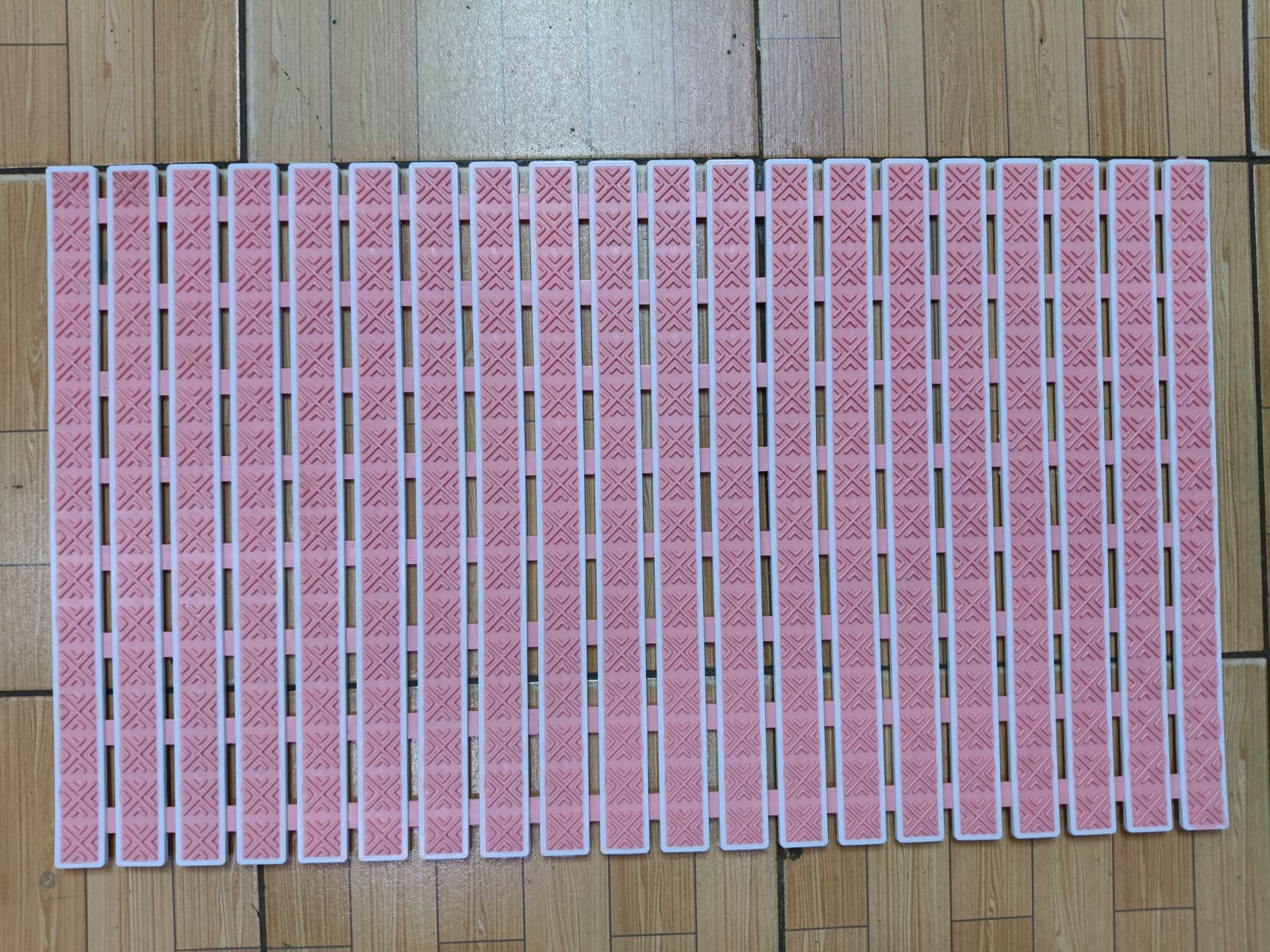 SHOWER MATS. Anti Skid Mat for Bath and Bathroom Shower Mat Floor Bathroom Anti Slip Mat with Suction Cups & Drain Holes. Keeps wet areas safe and slip free. Prevents slipping in high moisture areas.