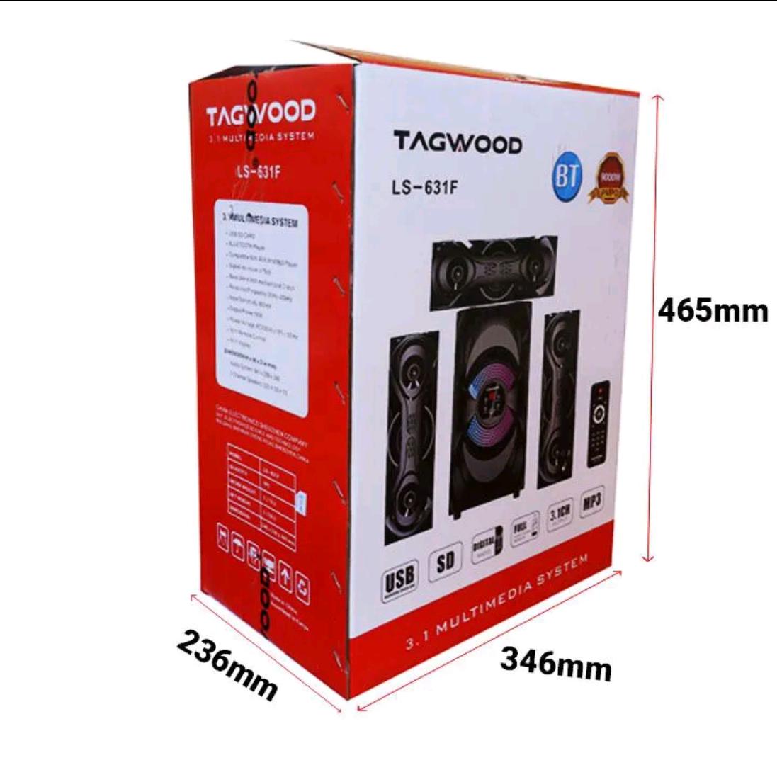 NEW ‼️Tagwood  631F 3.1CH Woofer Subwoofer Bluetooth Cinema Home theater System Bluetooth Hi-Fi Speaker Speaker System