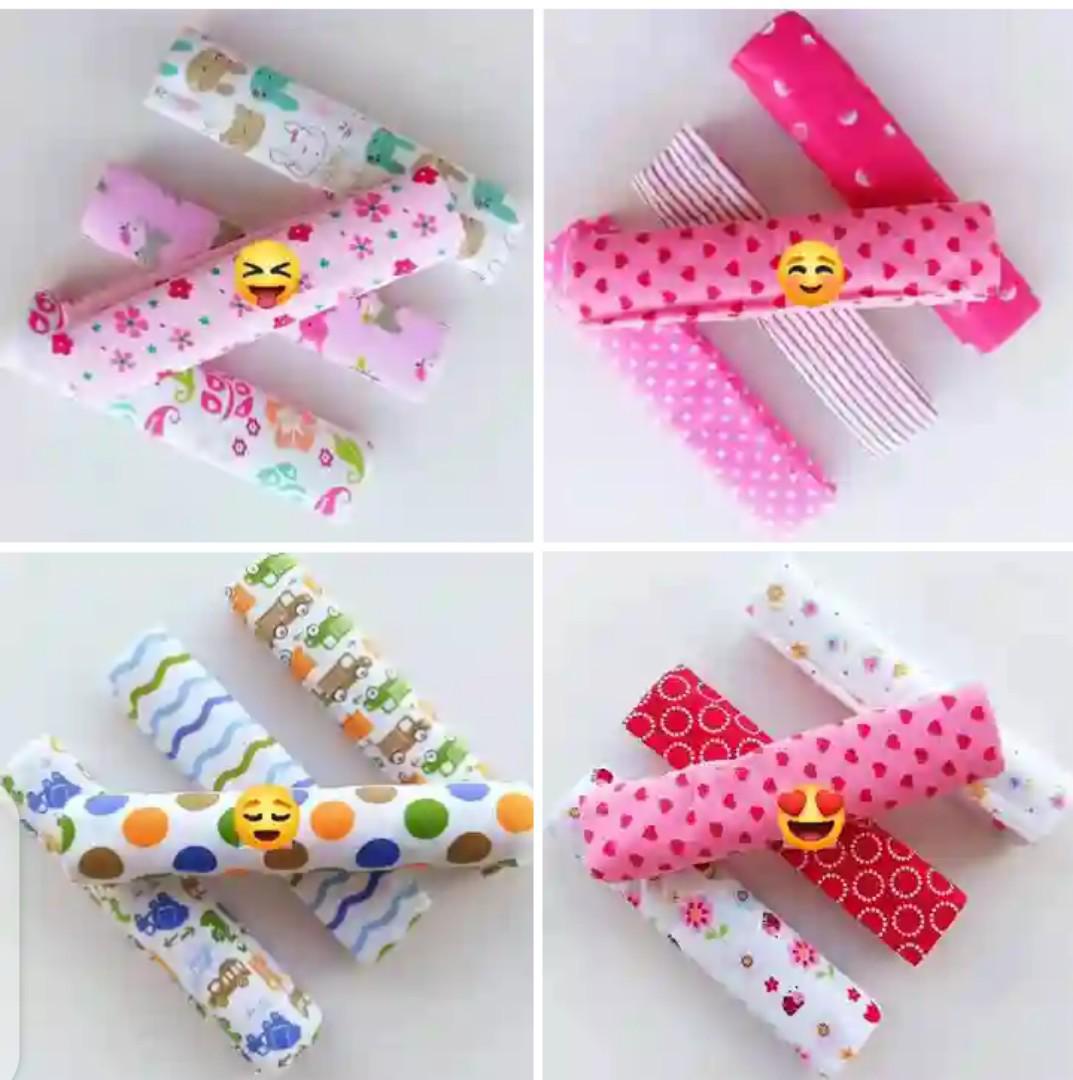 Newborn package 35  Essential Items - 1 bathnet, 4 flannels, 6 washcloth, 1 fleece romper, 3 pairs socks, 11 pcs receiving set, 1 big baby warmer, 1 baby care kit, 3 kofia, 3pcs mittens, 1 blanket