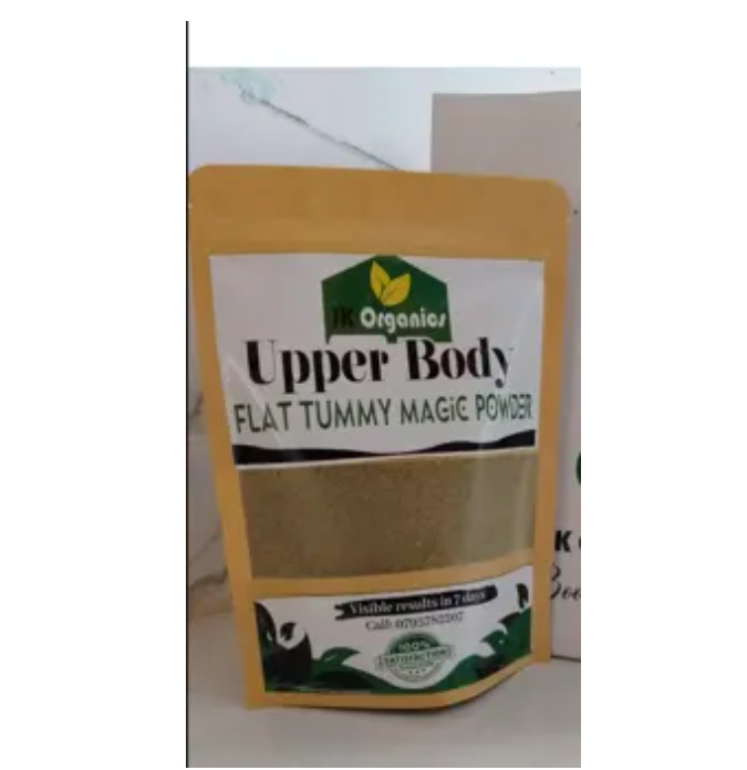 ORGANICS SLIMMING POWDER FOR FEMALES UPPER BODY+FLAT TUMMY VISIBLE RESULTS 7 DAYS HALF DOZE.