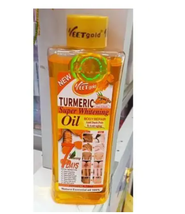 VEET GOLD Tumeric Super Whitening Body Oil-200ml