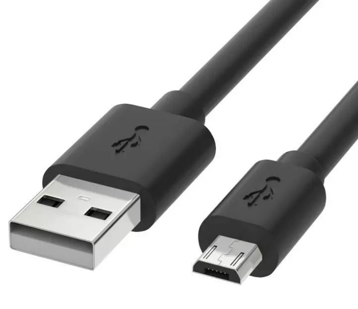 Micro USB High Speed Fast Charger Cord for Galaxy S7 Edge, Android Phone, Samsung J7/S6/S5/Note 5/LG Stylo 3/K30, PS4/Camera-Black