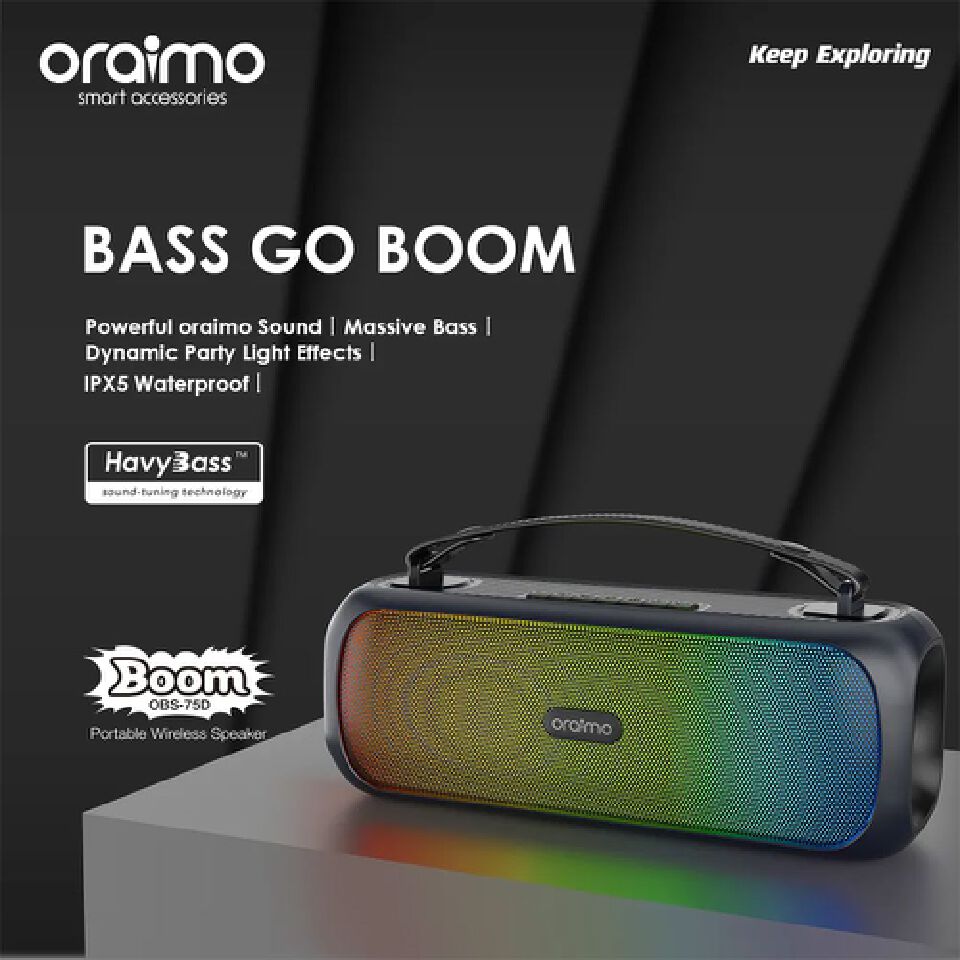 oraimo Boom 30W Wireless Speaker