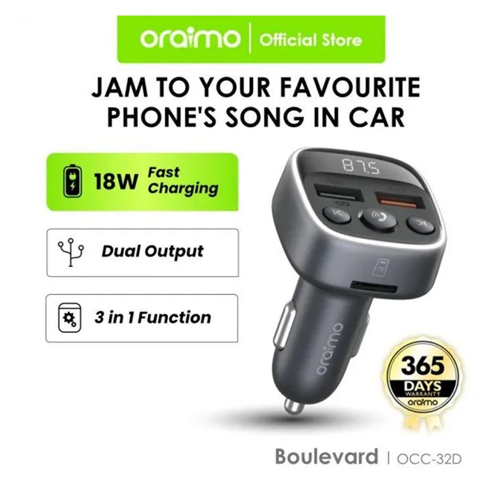 oraimo Boulevard 18W Car Charger