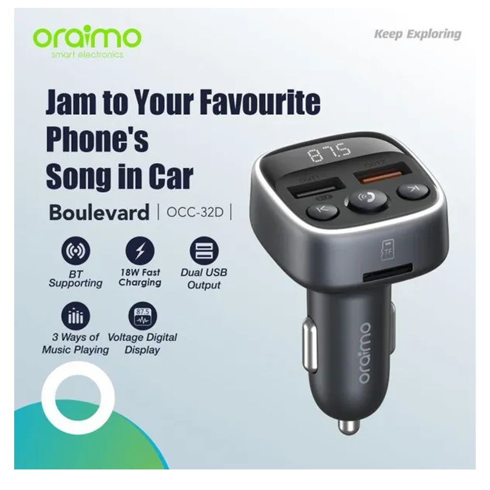 oraimo Boulevard 18W Car Charger