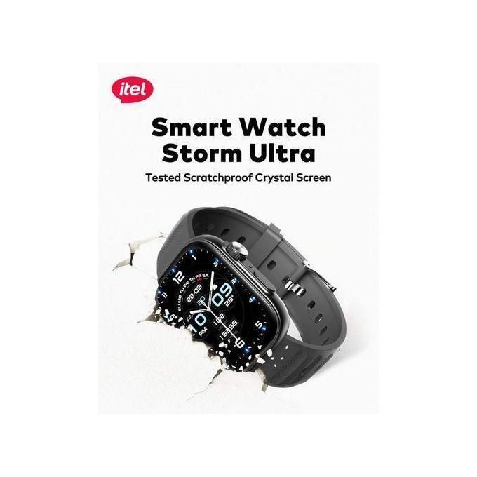 Itel Smart Watch Storm Ultra, 2.02'' HD, Scratchproof