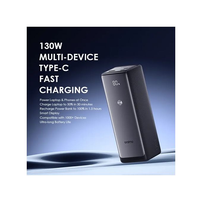 Oraimo PowerJet 130 27600mAh 130W Power Bank