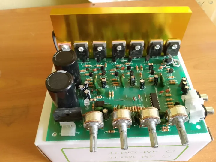 DX-2.1 High Power 2.1CH Audio Amplifier Board – 150W Subwoofer + Dual Channel Output, AC 18–24V, Large Power Sound Amplifier (Green Board)