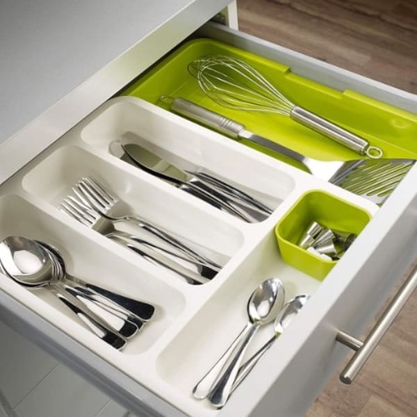 Drawer orgernizer,Desk Bathroom Kitchen Organizers and Accessories Office Organization, Vanity Stackable Drawers Bins Trays Containers Dividers