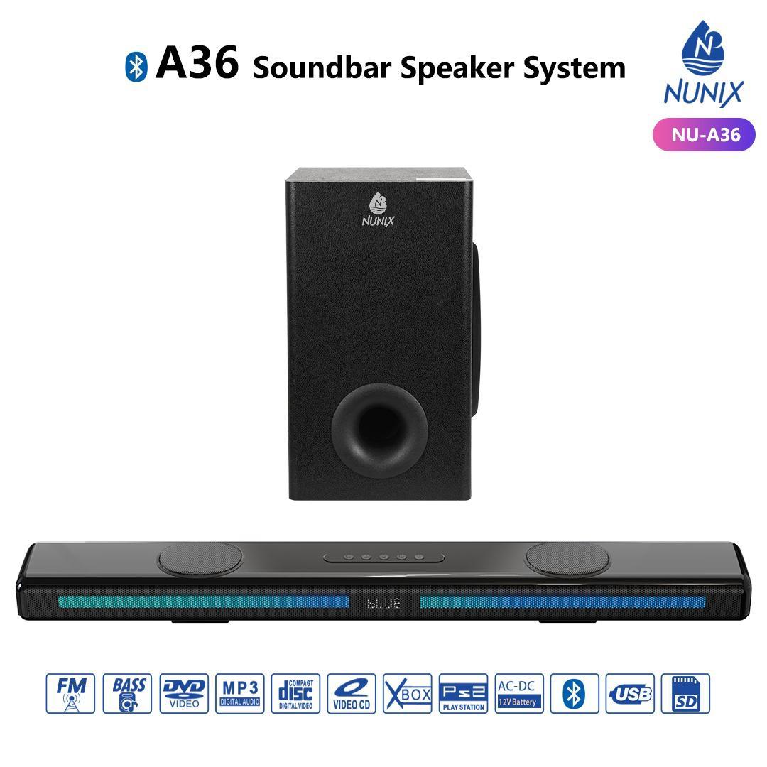 Nunix Sound Bar Multimedia Woofer Speaker System