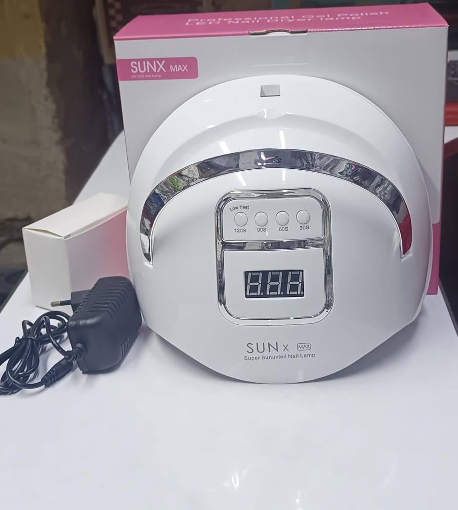 SUNX-Uv /led nail lamp max with 48 pcs strategically placed LEDs with 50k hrs lifetime ✅Upto 228W