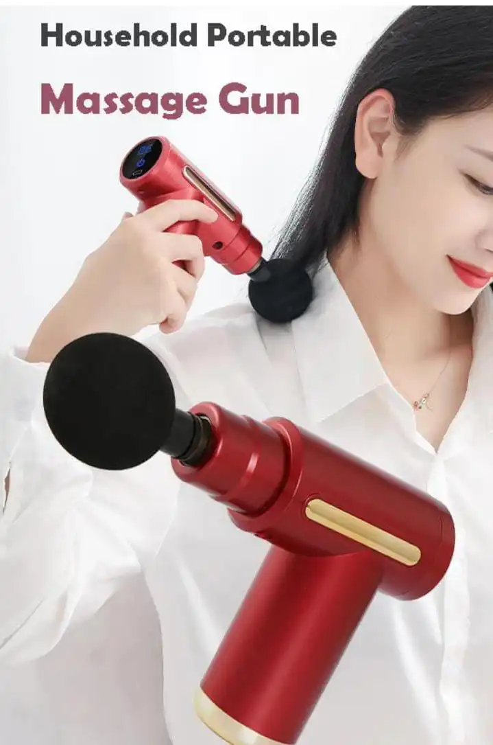 🌿🌻MASSAGE AND RELAX YOUR BODY TO FULLEST1🐒🌿.5 in 1 portable Mini Massage Gun, Pocket-Sized Deep Tissue Massager Gun.5 in 1 Mini Massage Gun, Pocket-Sized Deep Tissue Massager Gun, Portable Percuss