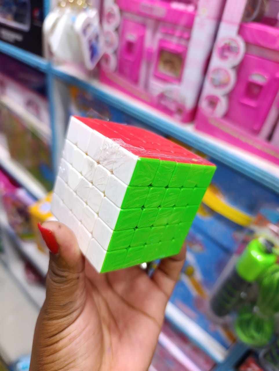 5 BY 5 RUBIX PUZZLE MAGIC CUBE