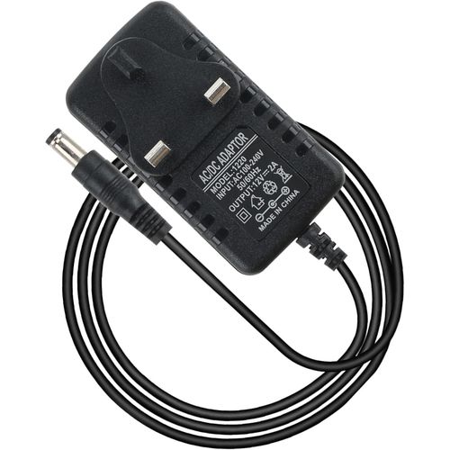 🍂🪄Universal AC/DC Power Supply Adapter 12V 2A Converter Adaptor 100-240V 50/60HZ Plug 5.5mm X 2.1mm For Led Strips Lights Audio/Video LCD Wireless Router Security Camera Monitor ADSL Cats WIFI IP🪄▶